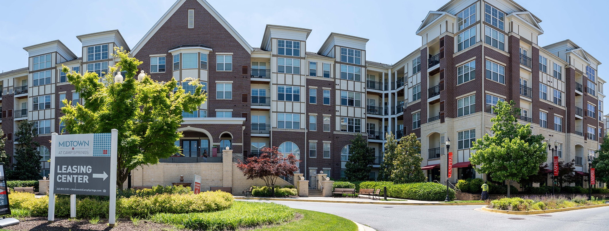 Mdern apartment complex in Prince George's County