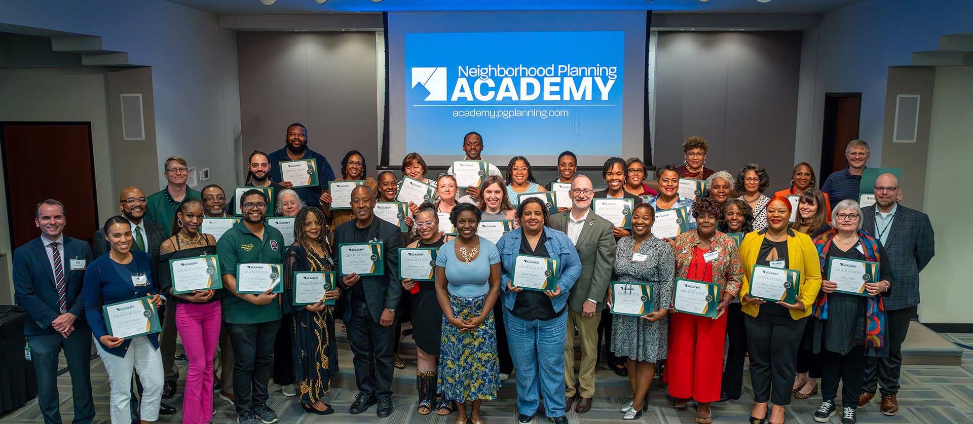 Neighborhood Planning Academy Graduation, Spring 2025 Cohort